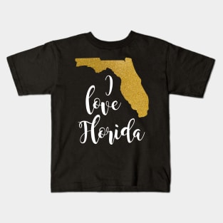 I Love Florida Kids T-Shirt